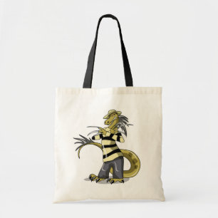 Amargasaurus Poseren als Freddy Krueger. Tote Bag