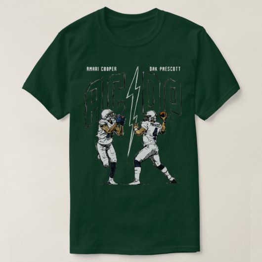 Amari Cooper Dak Prescott Dallas ACDP TShirt 2 (Design voorkant)