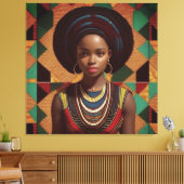 Amari of Great Strenght Canvas Afdruk (Insitu (Woonkamer))