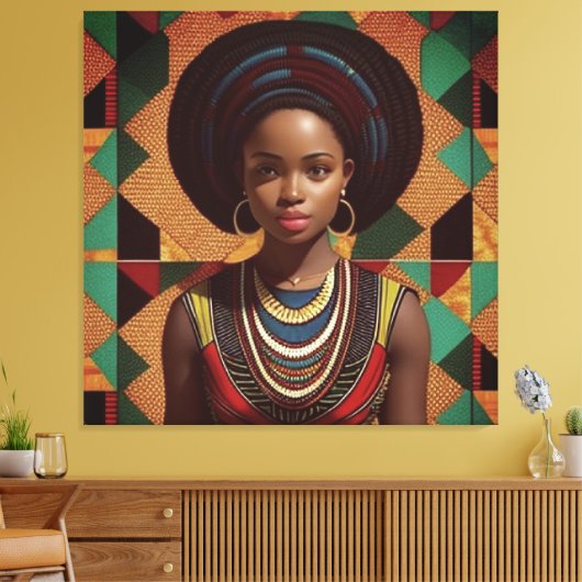 Amari of Great Strenght Canvas Afdruk (Insitu (Woonkamer))