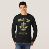 Amarillo Disc Golf Club Golfer Texas Disc Golf  TX T-shirt (Voorkant volledig)