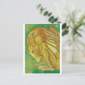 Amarillo Dragon briefkaart (Staand voorkant)
