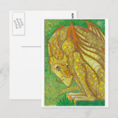 Amarillo Dragon briefkaart (Voorkant / Achterkant)