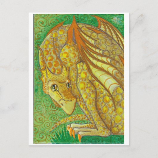 Amarillo Dragon briefkaart (Voorkant)