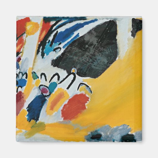 Amarillo Kandinsky Magneet (Voorkant)