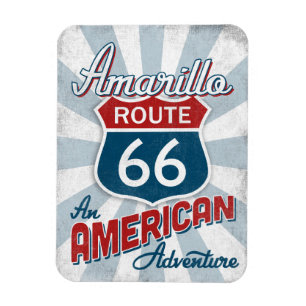Amarillo Route 66  Amerika Texas Magneet