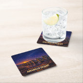 Amarillo Route 66 Barware Onderzetter Cadeau (Insitu)