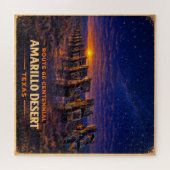 Amarillo Route 66 Desert Family Game Night Legpuzzel (Horizontaal)