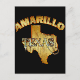 AMARILLO, TEXAS BRIEFKAART