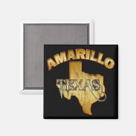 AMARILLO, TEXAS MAGNEET (Voorkant / Achterkant)