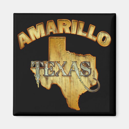 AMARILLO, TEXAS MAGNEET (Voorkant)