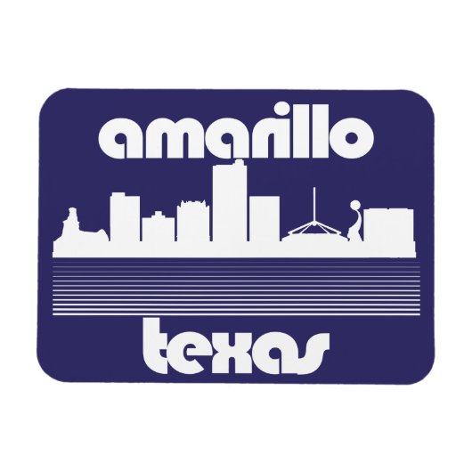 Amarillo Texas Magneet (Horizontaal)