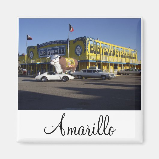 Amarillo, Texas Magnet (Voorkant)