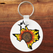 amarillo TEXAS-ontwerp 2 Sleutelhanger (Voorkant)