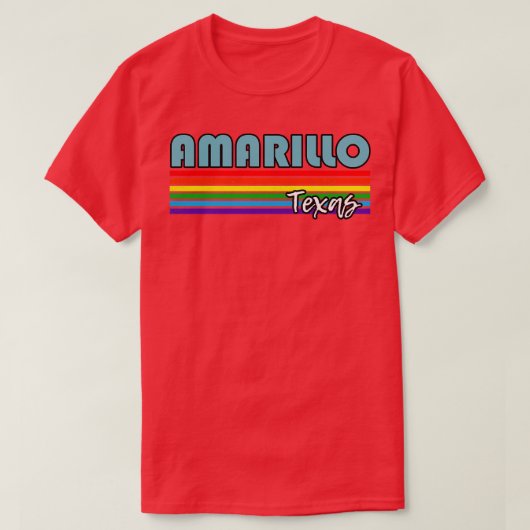 Amarillo Texas Pride Amarillo LGBT Gift LGBTQ Sup T-shirt (Design voorkant)