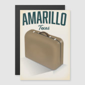 Amarillo texas reisposter (Voorkant / Achterkant)