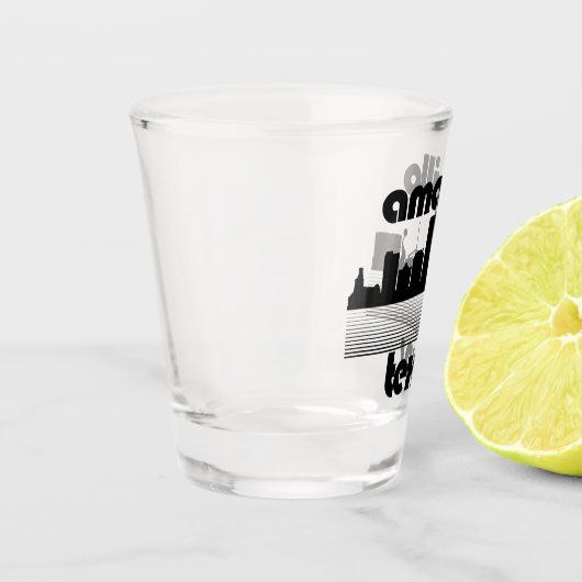 Amarillo Texas Shot Glas (Links)