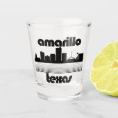 Amarillo Texas Shot Glas (Voorkant)