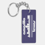 Amarillo Texas Sleutelhanger (Voorkant Links)