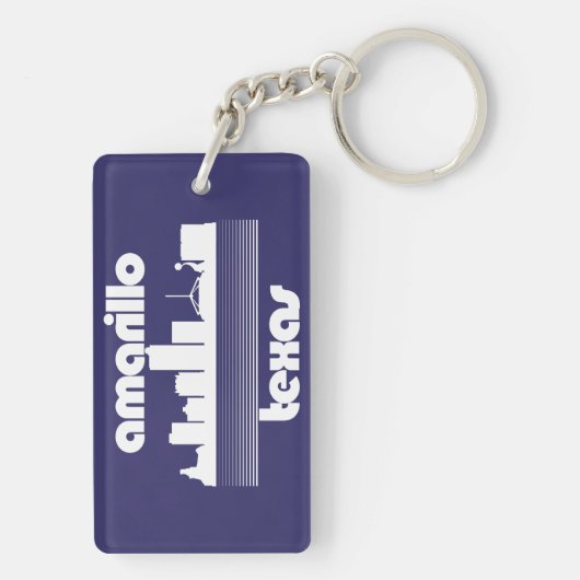 Amarillo Texas Sleutelhanger (achterkant)