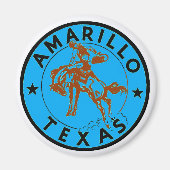Amarillo TX Magneet (Voorkant)