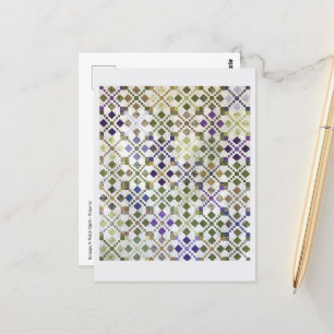 Amarna Quilt Briefkaart