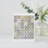 Amarna Quilt Briefkaart (Staand voorkant)