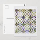 Amarna Quilt Briefkaart (Voorkant / Achterkant)