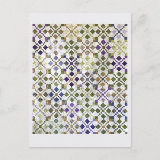 Amarna Quilt Briefkaart (Voorkant)