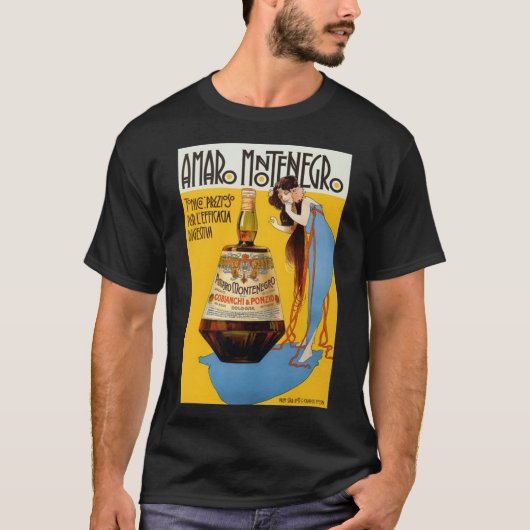 Amaro Montenegro  voedsel en Drink Klassieke T- T-shirt (Voorkant)