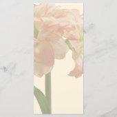 Amaryllis Aphrodite Trouwmenu Menu (Achterkant)