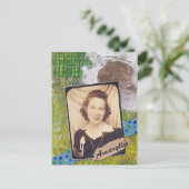 Amaryllis ATC Briefkaart (Staand voorkant)