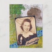 Amaryllis ATC Briefkaart (Voorkant)