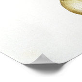 Amaryllis Belladonna, uit 'Les Liliacees', engrav Poster (Hoek)