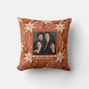Amaryllis  Beste Mummy Mama Interieur Decor Retro Kussen