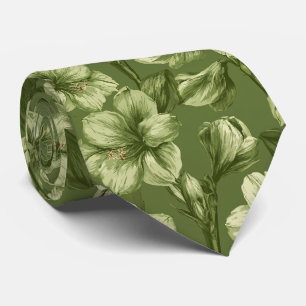 Amaryllis Bloem Boho Trouwjurk Stropdas