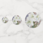 Amaryllis Bloem in Waterverven Confetti (Voorkanten)