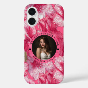 Amaryllis Bloemblad Mijlpaal Verjaardag Mooie iPhone 16 Hoesje