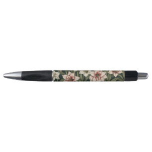 Amaryllis  bloemmotief pen