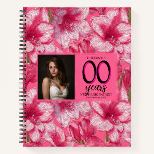 Amaryllis Bloemstuk Quinceañera Verjaardagscadeau  Notitieboek