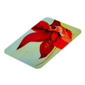 Amaryllis bloesemmagneet magneet (Linkerzijde)