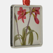 Amaryllis Brasiliensis Metalen Ornament (Rechts)