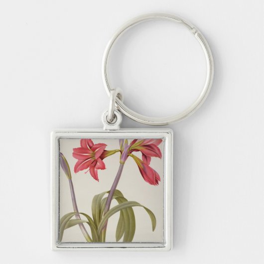 Amaryllis Brasiliensis Sleutelhanger (Voorkant)