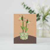 Amaryllis-Briefkaart Briefkaart (Staand voorkant)