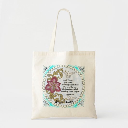 Amaryllis Christelijke Alle Dingen  Tote Bag (Voorkant)