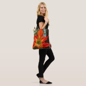 Amaryllis Close-up Schoudertas Tote Bag (Op model)