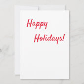 Amaryllis Collage Wenskaart (Achterkant)