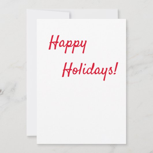 Amaryllis Collage Wenskaart (Achterkant)