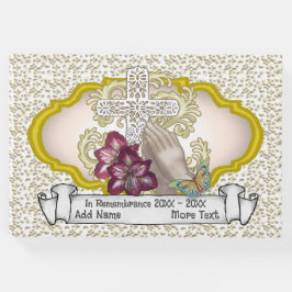 Amaryllis Cross Memorial gastenboek