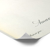 Amaryllis Curvifolia, 1809, van "Les" Poster (Hoek)